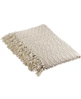 Saro Lifestyle Woven Nubby Throw