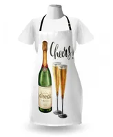 Ambesonne Champagne Apron