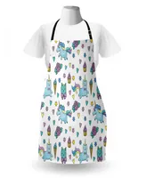 Ambesonne Unicorn Cat Apron