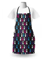 Ambesonne Abstract Animals Art Apron