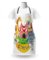 Ambesonne Circus Apron