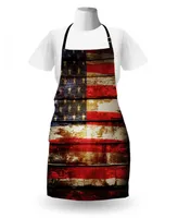 Ambesonne American Flag Apron