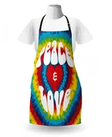 Ambesonne 70s Party Apron