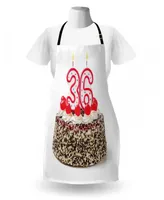 Ambesonne 36th Birthday Apron