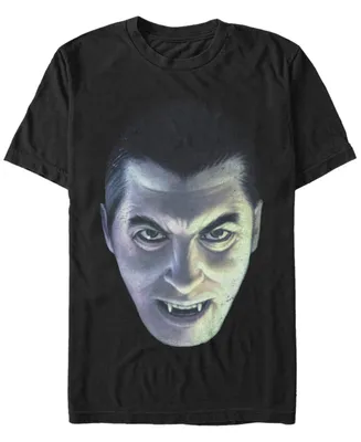 Universal Monsters Men's Dracula Big Face Short Sleeve T-Shirt