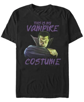 Fifth Sun Universal Monsters Vampire Costume Men's Short Sleeve T-shirt