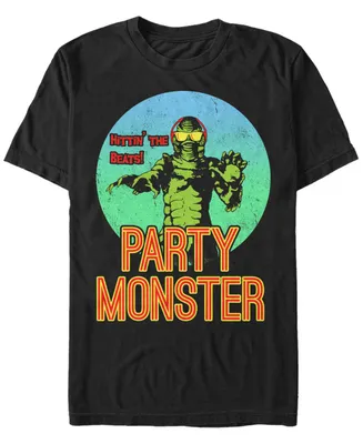 Universal Monsters Men's Creature From the Black Lagoon Party Monster Short Sleeve T-Shirt