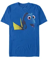 Disney Pixar Men's Finding Dory Big Face Costume Short Sleeve T-Shirt