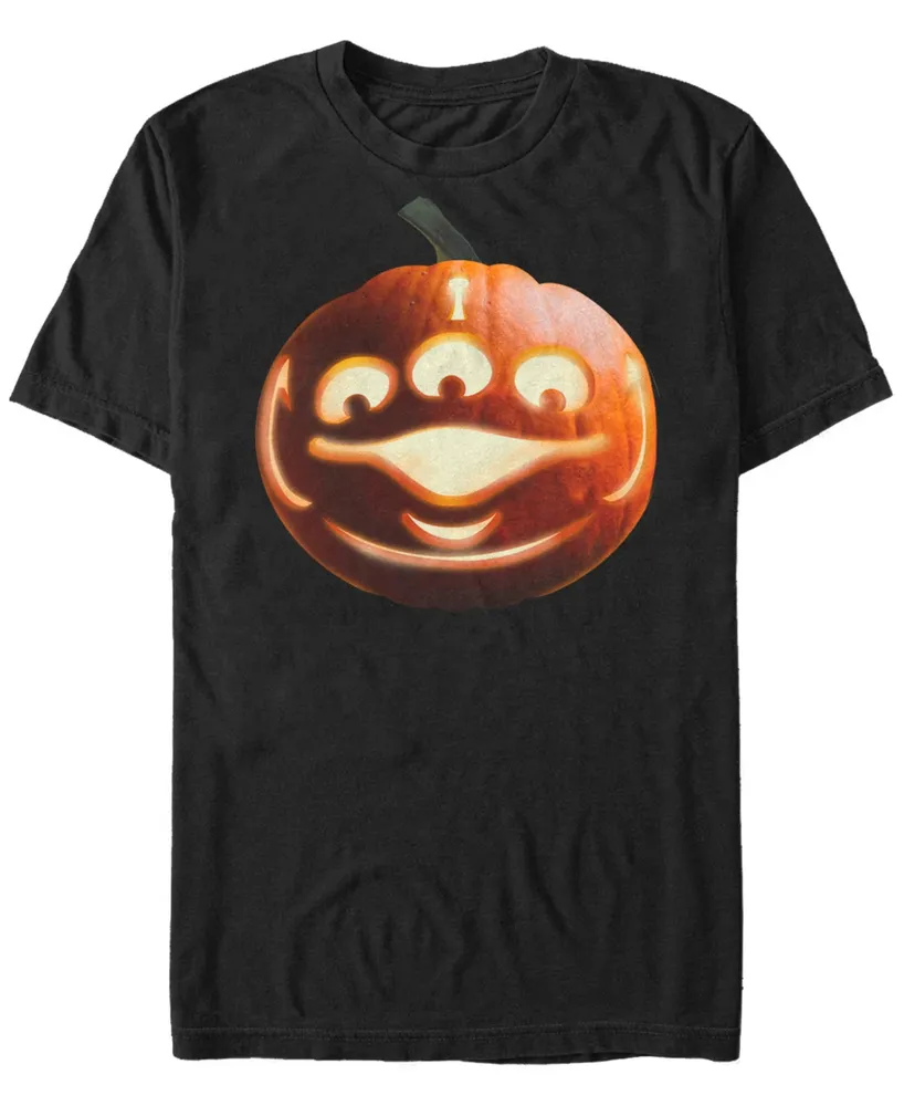 Disney Pixar Men's Toy Story Pumpkin Alien Big Face Costume Short Sleeve T-Shirt