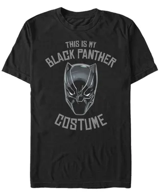 Marvel Men's Black Panther Halloween Costume Short Sleeve T-Shirt