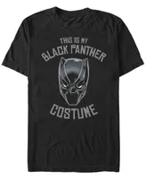 Marvel Men's Black Panther Halloween Costume Short Sleeve T-Shirt