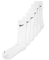 Nike Unisex Everyday Plus Cushioned Training Crew Socks (6 Pairs)