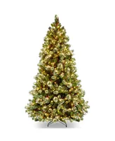 National Tree Company 6.5 ft. Wintry Pine R Medium Tree with Clear Lights