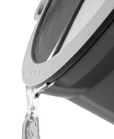 BergHOFF Gem 11" Stay-Cool Saute Pan 4.9Qt., Detachable Handle, Gray, Glass Lid