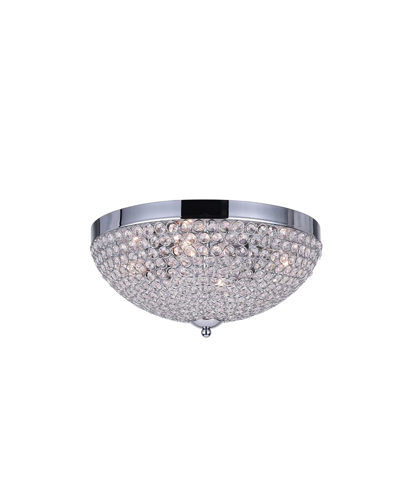 Cwi Lighting Globe 4 Light Flush Mount