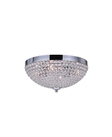 Cwi Lighting Globe 4 Light Flush Mount