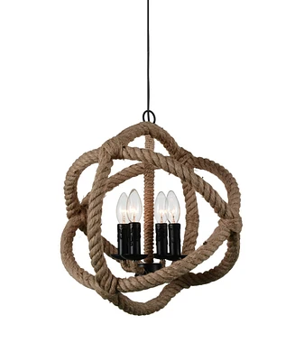 Cwi Lighting Padma 4 Light Chandelier