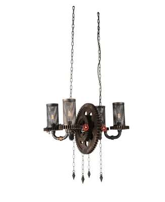 Cwi Lighting Manchi 4 Light Chandelier