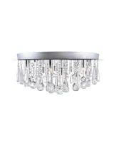 Cwi Lighting Brianna 12 Light Flush Mount