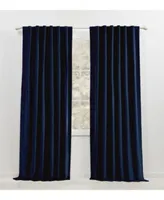 Lauren Ralph Lauren Velvety Room Darkening Back Tab Rod Pocket Curtain Panels