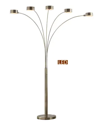 Artiva Usa Micah Led 5-Arch Floor Lamp W/Dimmer
