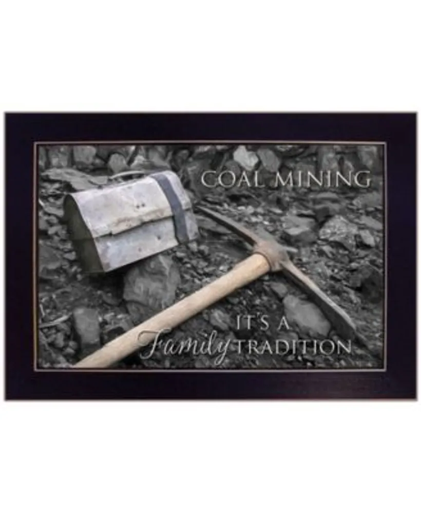 Trendy Decor 4u Coal Mining By Lori Deiter Ready To Hang Framed Print Collection