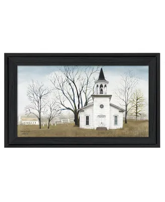 Trendy Decor 4U Amazing Grace By Billy Jacobs, Printed Wall Art, Ready to hang, Black Frame, 33" x 19"
