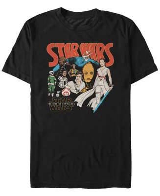 Star Wars Men's Rise of Skywalker Retro Group T-shirt