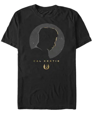 Star Wars Men's Jedi Fallen Order Cal Kestis Moonrise Silhouette T-shirt