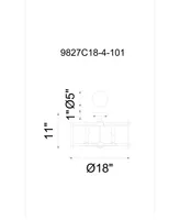 Cwi Lighting Sierra 4 Light Flush Mount