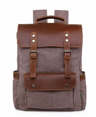 Tsd Brand Valley Hill Canvas Backpack