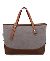 Tsd Brand Redwood Canvas Shopper Bag