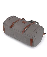 Tsd Brand Forest Canvas Weekender Bag