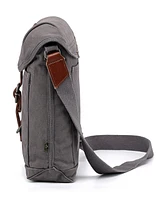 Tsd Brand Forest Canvas Flap Crossbody Bag