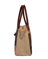 Tsd Brand Tapa Canvas Satchel Bag