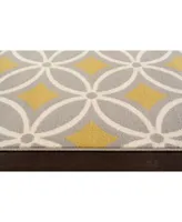 Main Street Rugs Home Haven Hav9104 Gray Yellow Area Rug Collection
