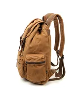 Tsd Brand Silent Trail Canvas Backpack