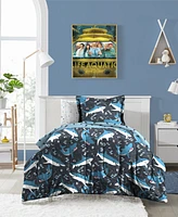 Dream Factory Sharks -Piece Comforter Set