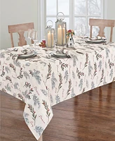 Elrene Holiday Tree Trimmings Tablecloth