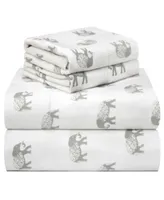 Pointehaven Whimsical Printed Flannel Sheet Sets