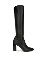 Franco Sarto Women's Katherine Block Heel Pointed Toe Knee High Boots