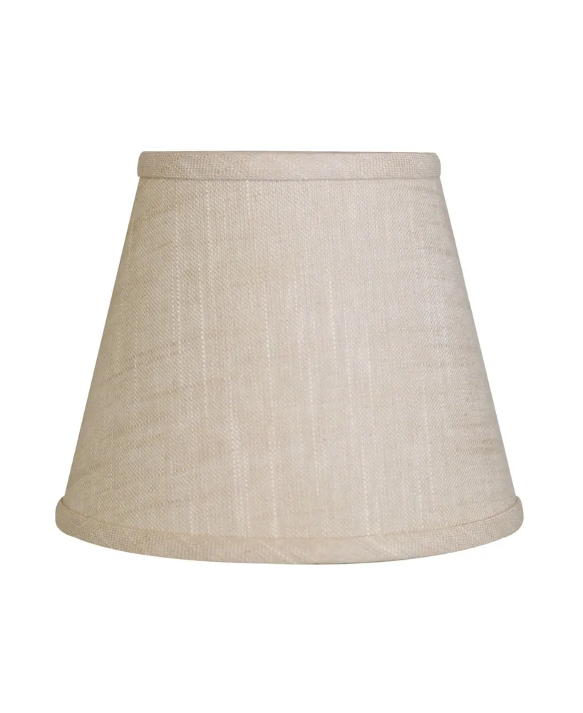 Cloth&Wire Slant Empire Hardback Lampshade with Bulb Clip