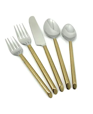 Vibhsa Hammered Flatware Set of 20 Pieces