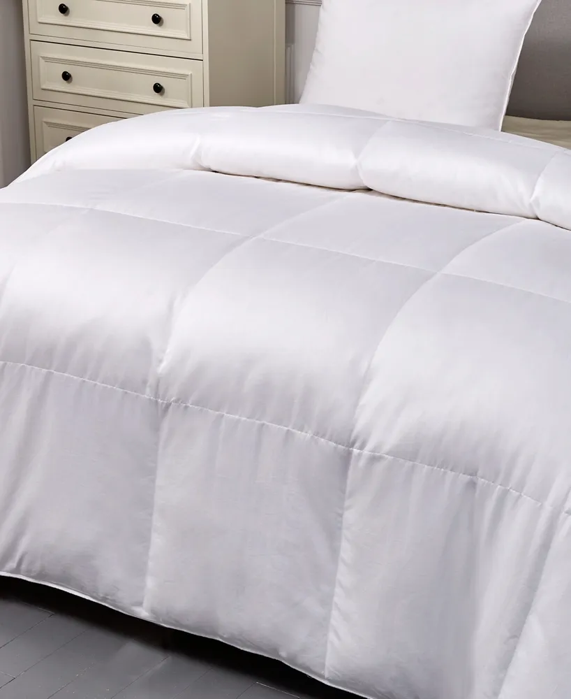 Blue Ridge European White Goose Down 1000 Thread Count Cotton Comforter, Twin