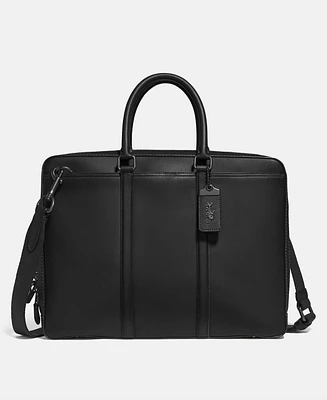 Coach Metropolitan Slim Leather Briefcase