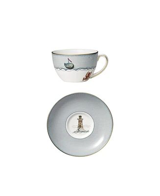 Wedgwood Sailors Farewell Breakfast Cup & Saucer Set