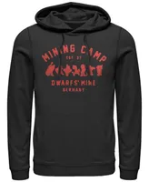 Disney Men's Snow White Mining Camp Est. 37, Pullover Hoodie