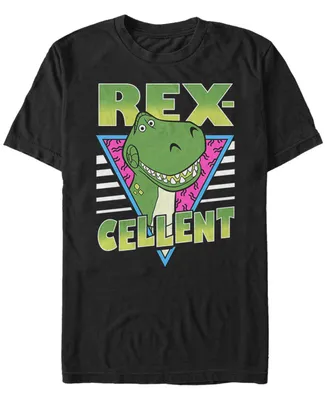 Disney Pixar Men's Toy Story Retro Rex-Cellet, Short Sleeve T-Shirt