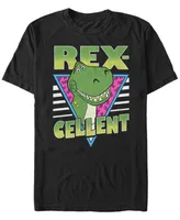 Disney Pixar Men's Toy Story Retro Rex-Cellet, Short Sleeve T-Shirt