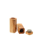 BeldiNest Wooden Salt and Pepper Shakers